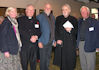  1-Bishop Victoria Matthews(Chch), the Vicar, Bishop Kelvin Wright(Dn), Carl Somers-Edgar and Les Steele.JPG 